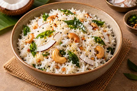 Coconut rice bowl from Flavour Bowl