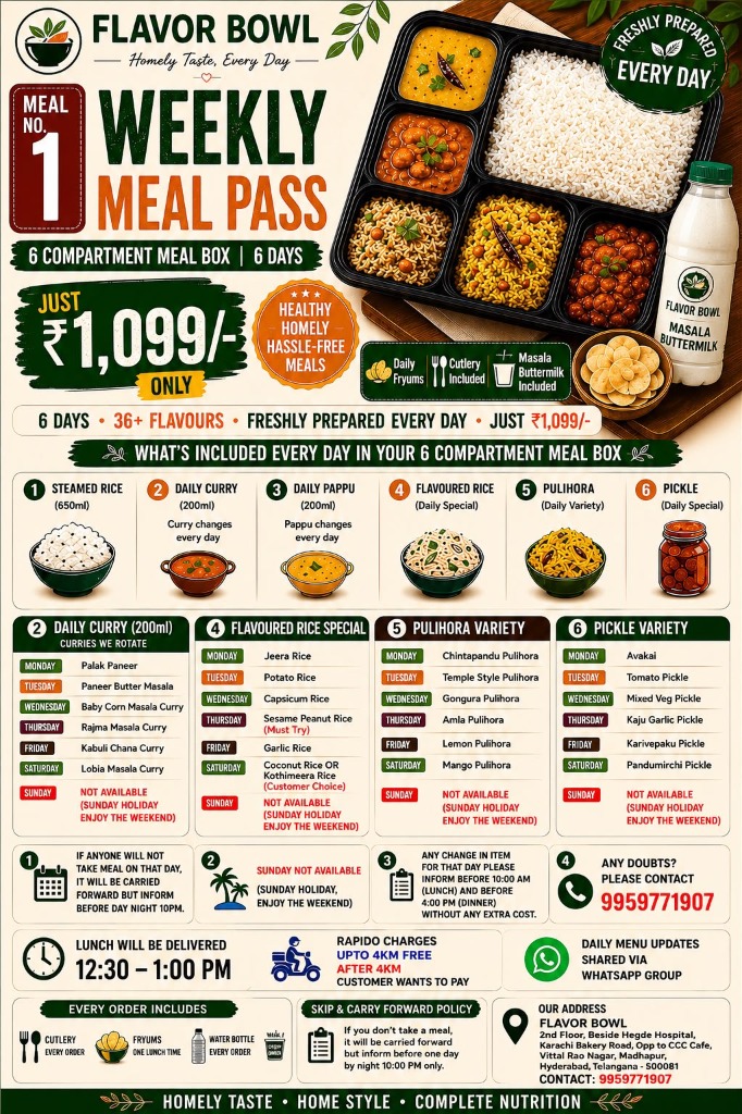 Weekly Meal Pass