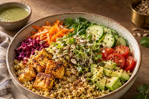 Millet power bowl from Milleto & Sprouto